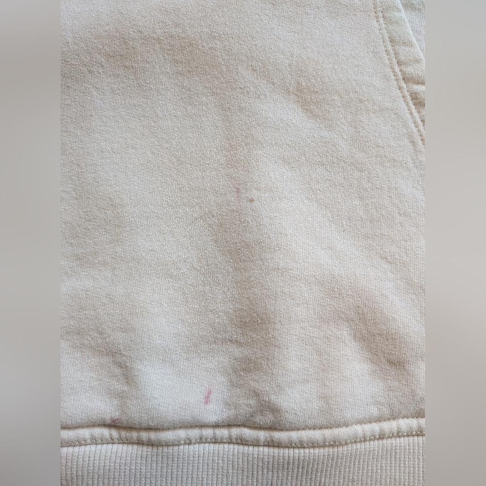 Champion Beige Pullover Hoodie with Logo - Picture 2 of 7